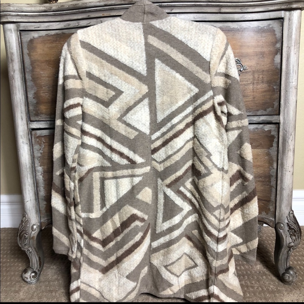 Lucky Brand Intarsia Cardigan Sweater - Picture 4 of 10